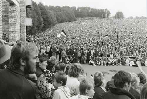 Laulava vallankumous, laulujuhlat, Eestimaa laul 1988