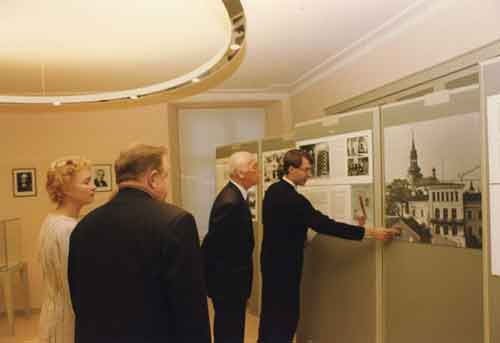 Helle Meri, Martti Ahtisaari, Lennart Meri, Heikki Rausmaa