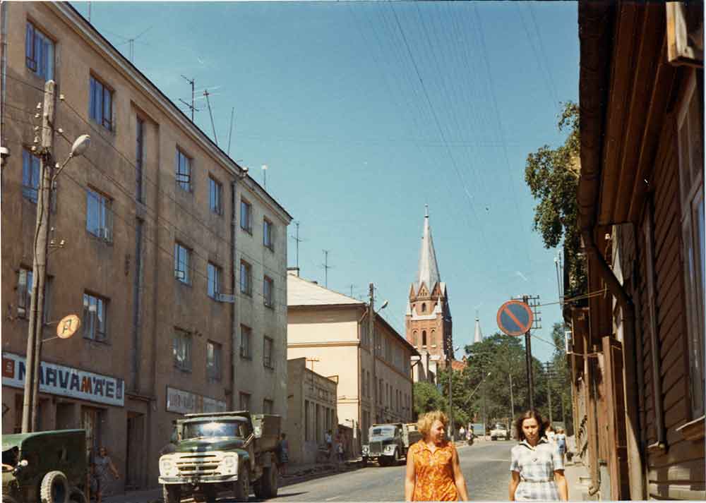 katunäkymä Tartossa