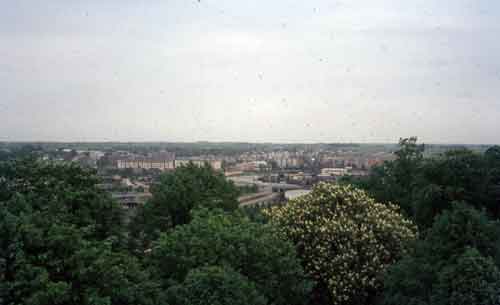 kaupungit, siluetit, Emajoki