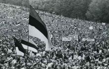 Laulava vallankumous, laulujuhlat, Eestimaa laul 1988