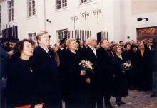 peruskorjauksen valmistuttua Suomen Tallinnan lähetystönrakennuksen avajaiset pidettiin 12.11.1996