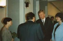 Henni Ilomäki, Seppo Kuusisto, Mati Vaarmann, rouva Vaarman
