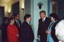Kaarina Zetterberg, Seppo Zetterberg, Johannes Koskinen (q), Mati Vaarmann, rouva Vaarman