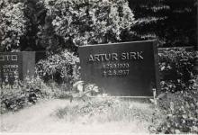 Artur Sirkin (1900-1937) hautakivi