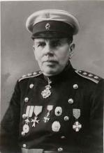 Oskar Rütli univormussa